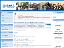 Tablet Screenshot of educacion.amen.org.ar