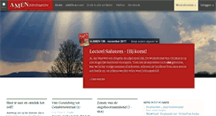 Desktop Screenshot of amen.nl