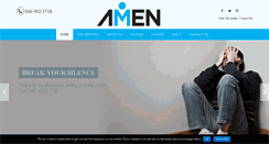 Desktop Screenshot of amen.ie